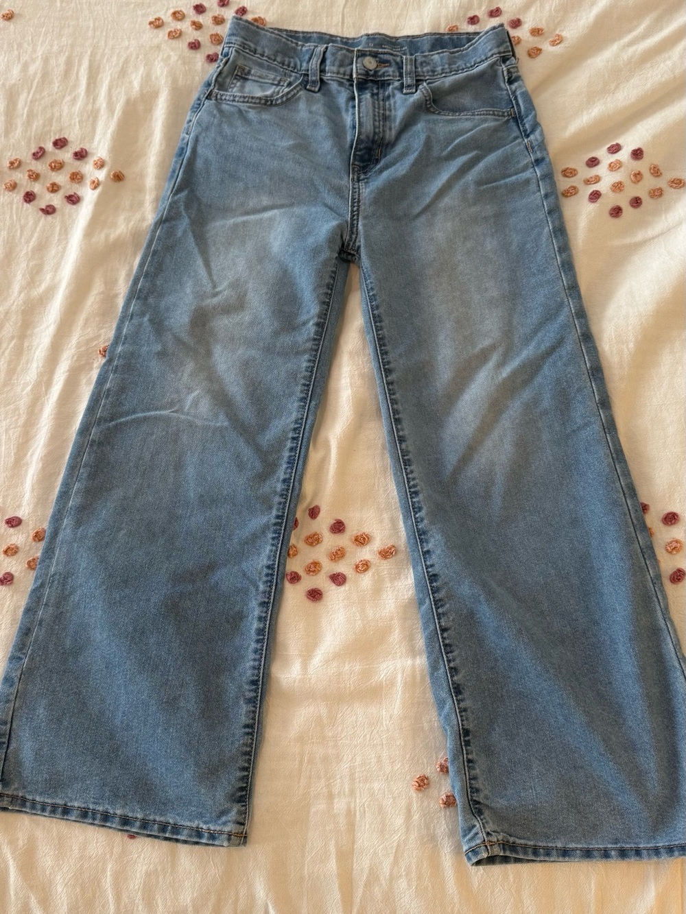 Old Navy wide leg/baggy girls jeans